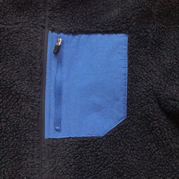 Old Navy Boys Sherpa Zip Up Sweater Large 10-12 Years - Picture 7 of 10